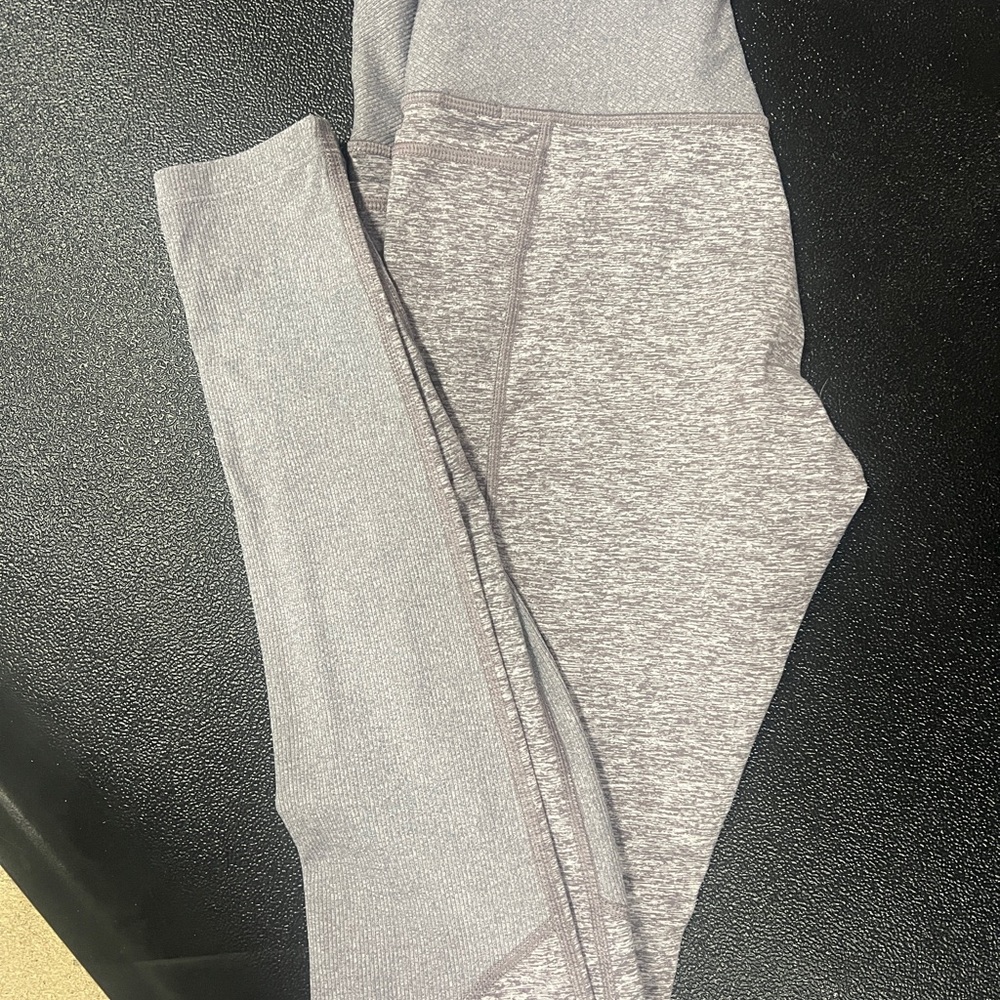Athleta Gray Exhale Heel Tight